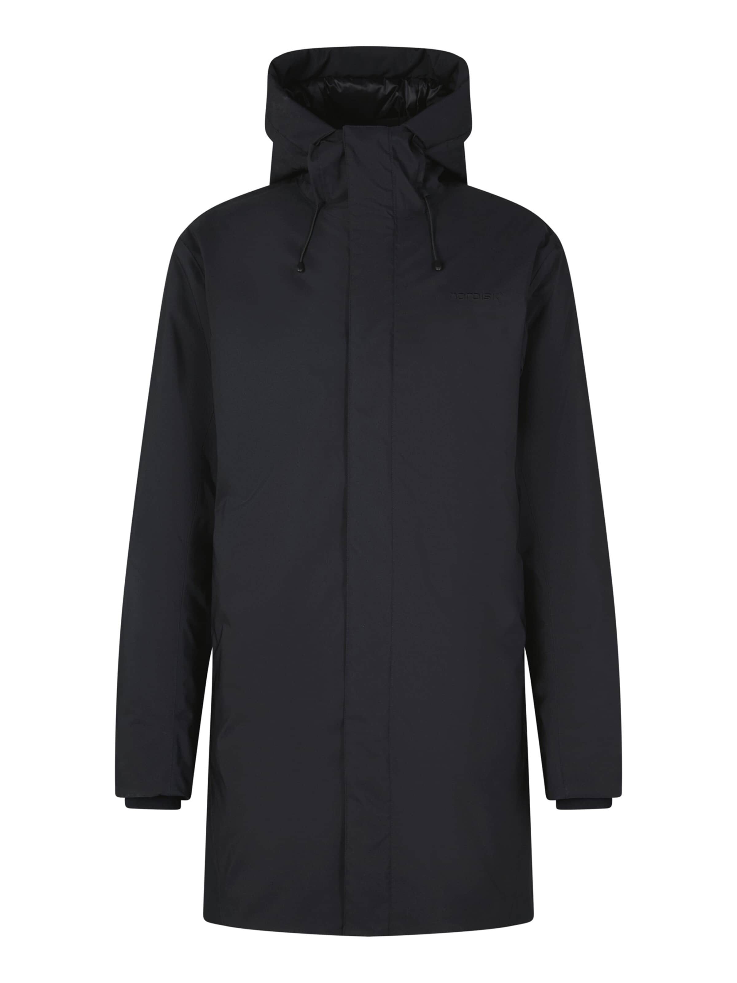 NORDISK Winter Parka 'Meili' in Black: front