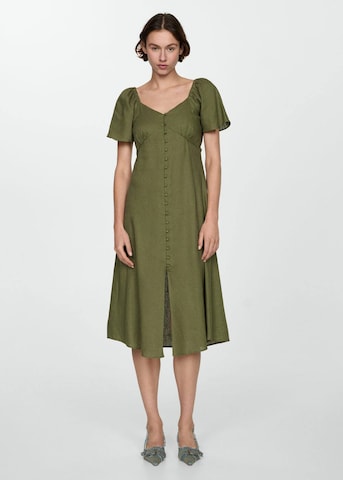 MANGO Summer Dress 'Red3' in Green: front