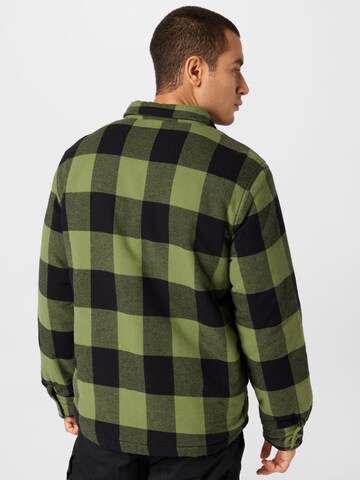 Brandit Regular fit Prehodna jakna | zelena barva