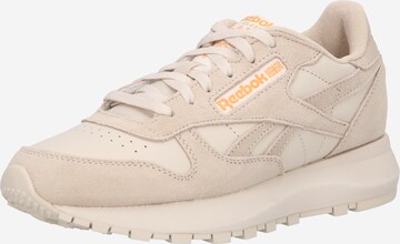 Baskets basses Reebok en beige : devant