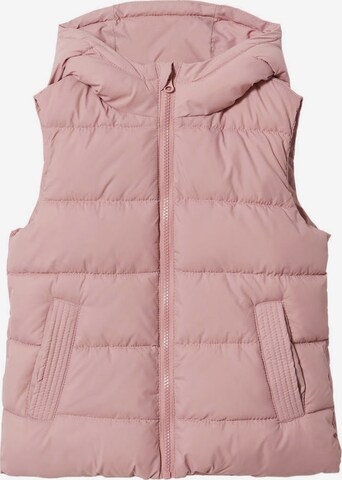 MANGO KIDS Vest 'Capu' in Pink: front