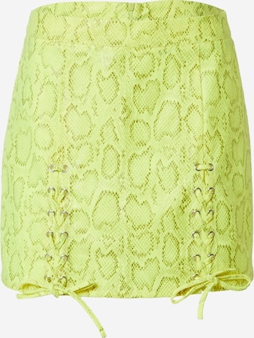 Résumé Skirt 'PAULINA' in Yellow: front