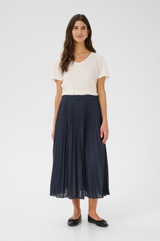 Jupe 'CRFolo' Cream en bleu