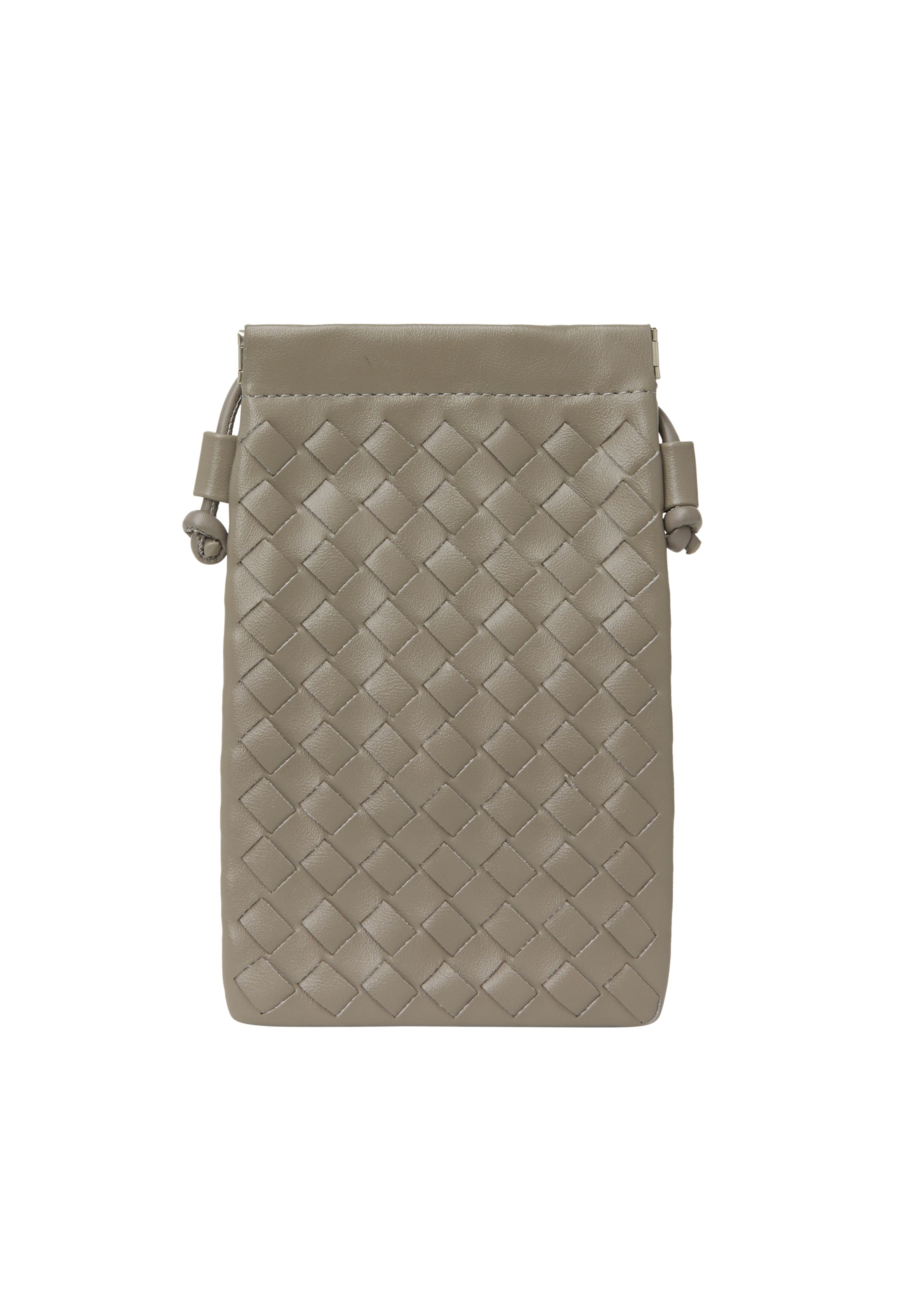 swirly - Bolso de hombro en gris: frente