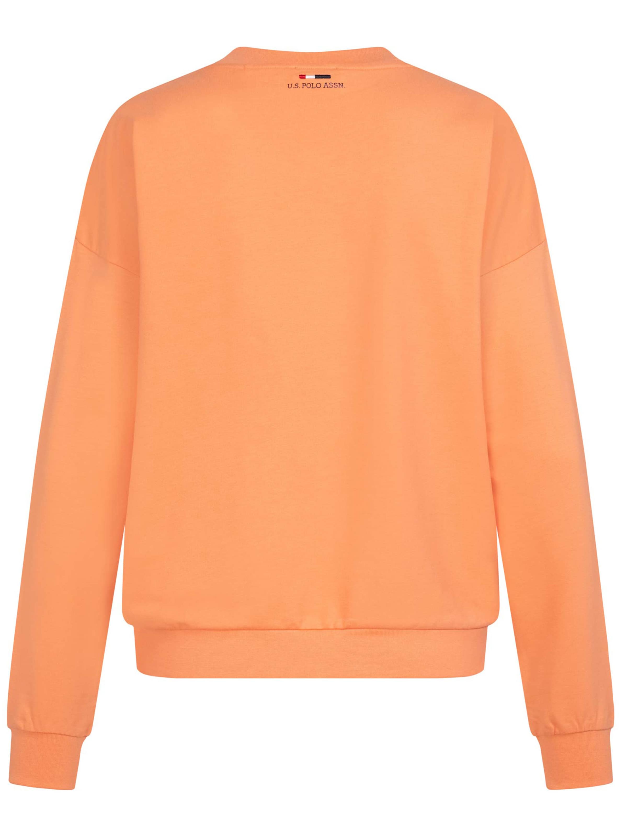 U.S. POLO ASSN. Sweatshirt in Oranje