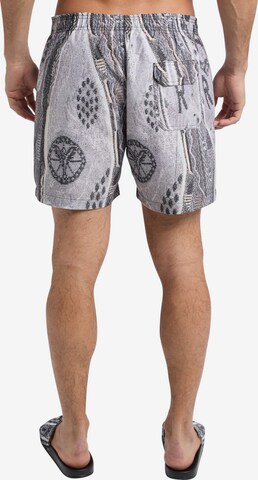 Carlo Colucci Badeshorts ' DeLuca ' in Grau