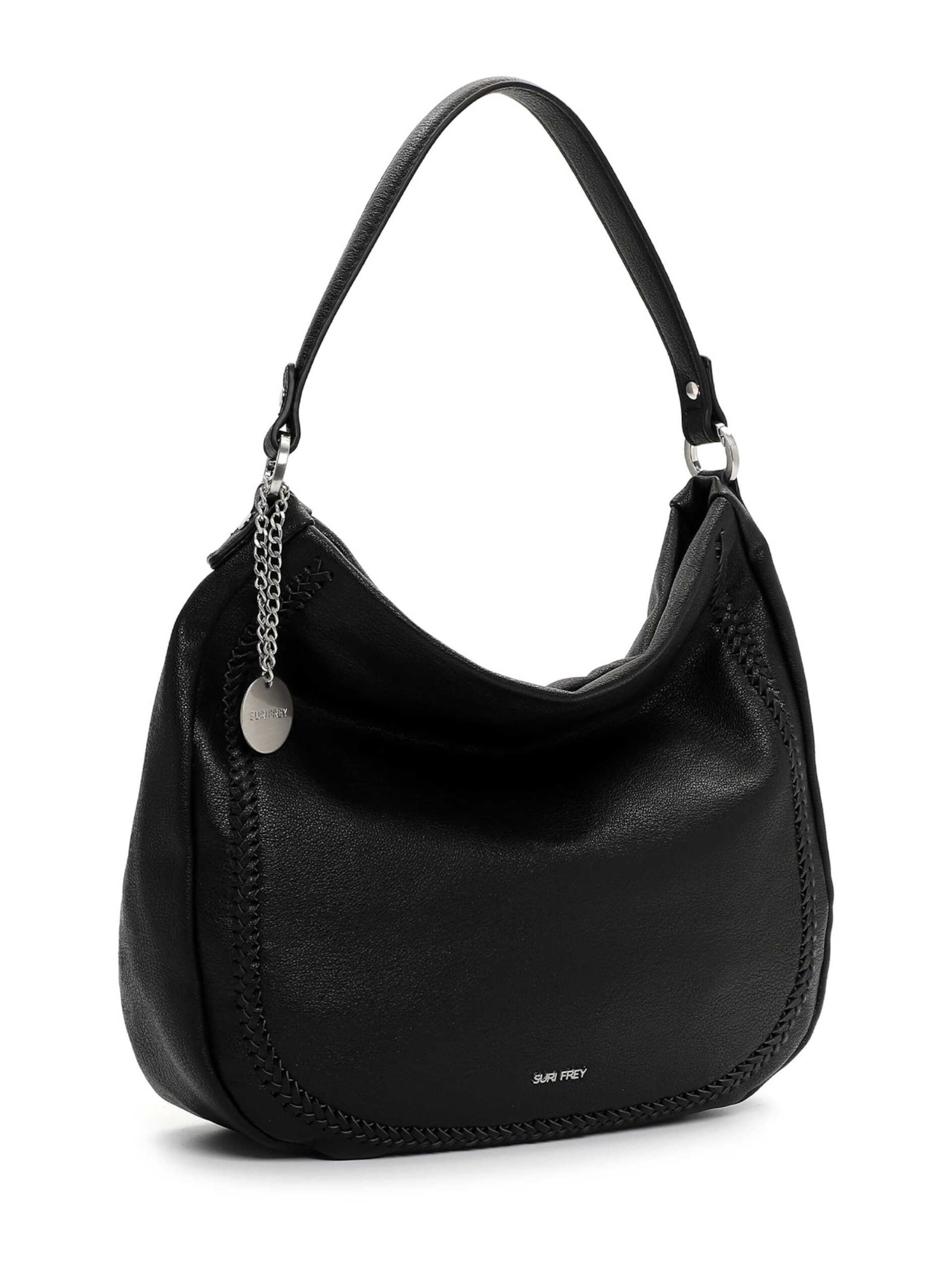 Sac bandoulière 'Piggy' Suri Frey en noir