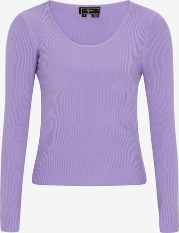 faina Sweater 'Fashion Look' in Purple: front