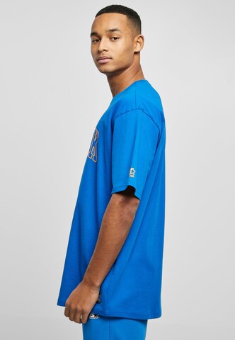 Coupe regular T-Shirt 'New York' Starter Black Label en bleu