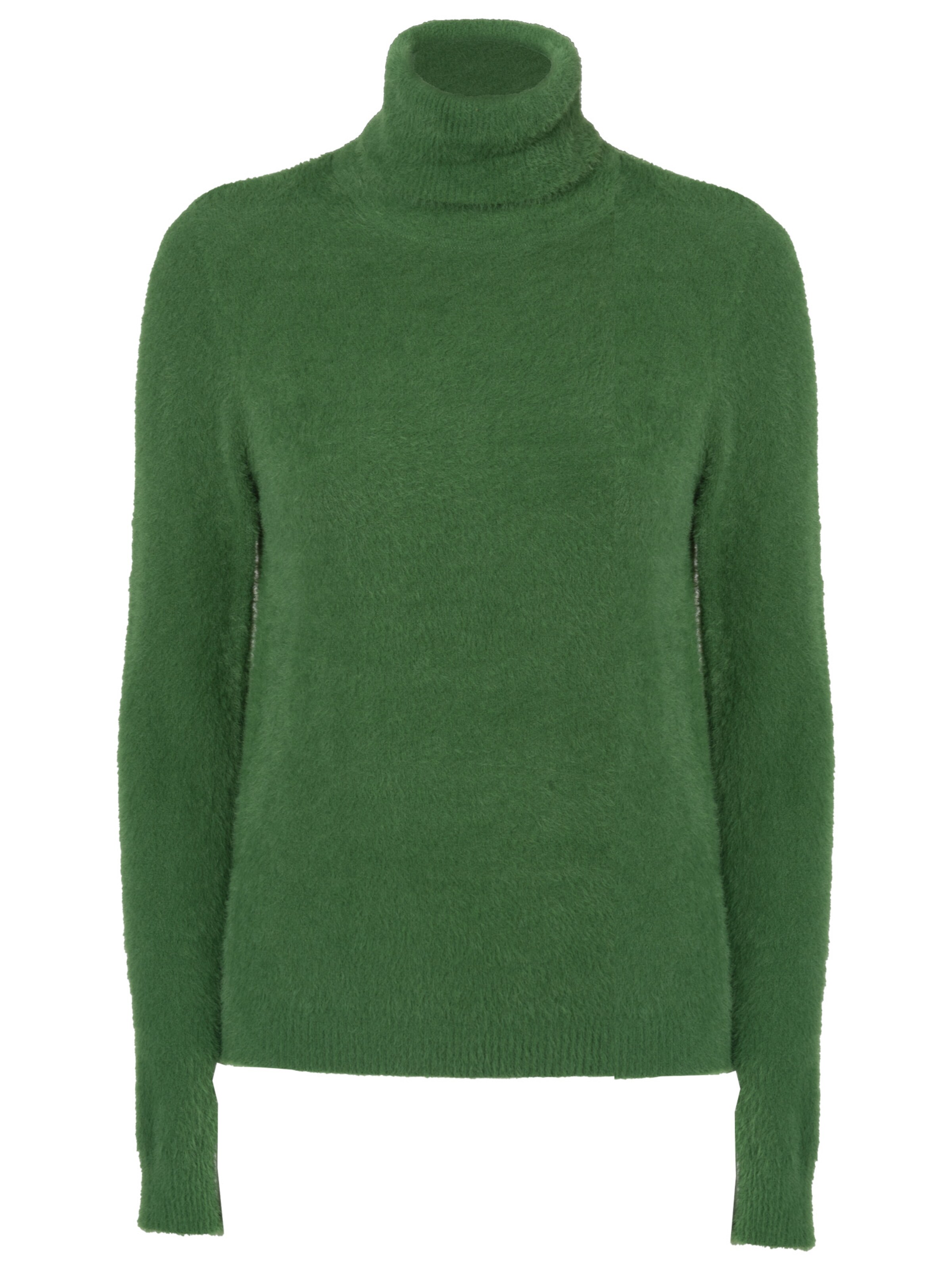 Influencer Свитер в Зеленый: спереди