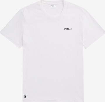 T-Shirt Polo Ralph Lauren en blanc : devant