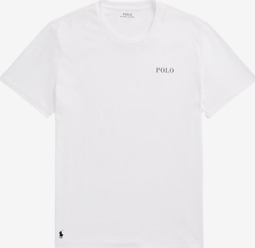 T-Shirt Polo Ralph Lauren en blanc : devant