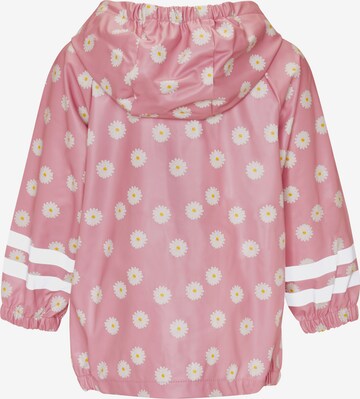 PLAYSHOES Weatherproof jacket 'Margerite' in Pink