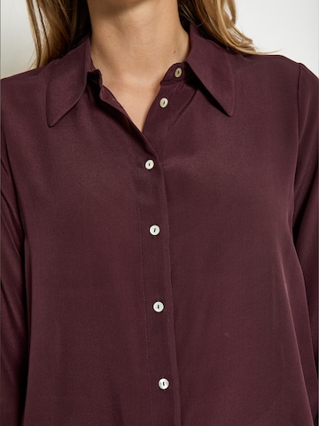 Camicia da donna 'Caty' di minus in lilla