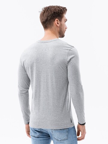 Ombre Shirt 'L136' in Grey