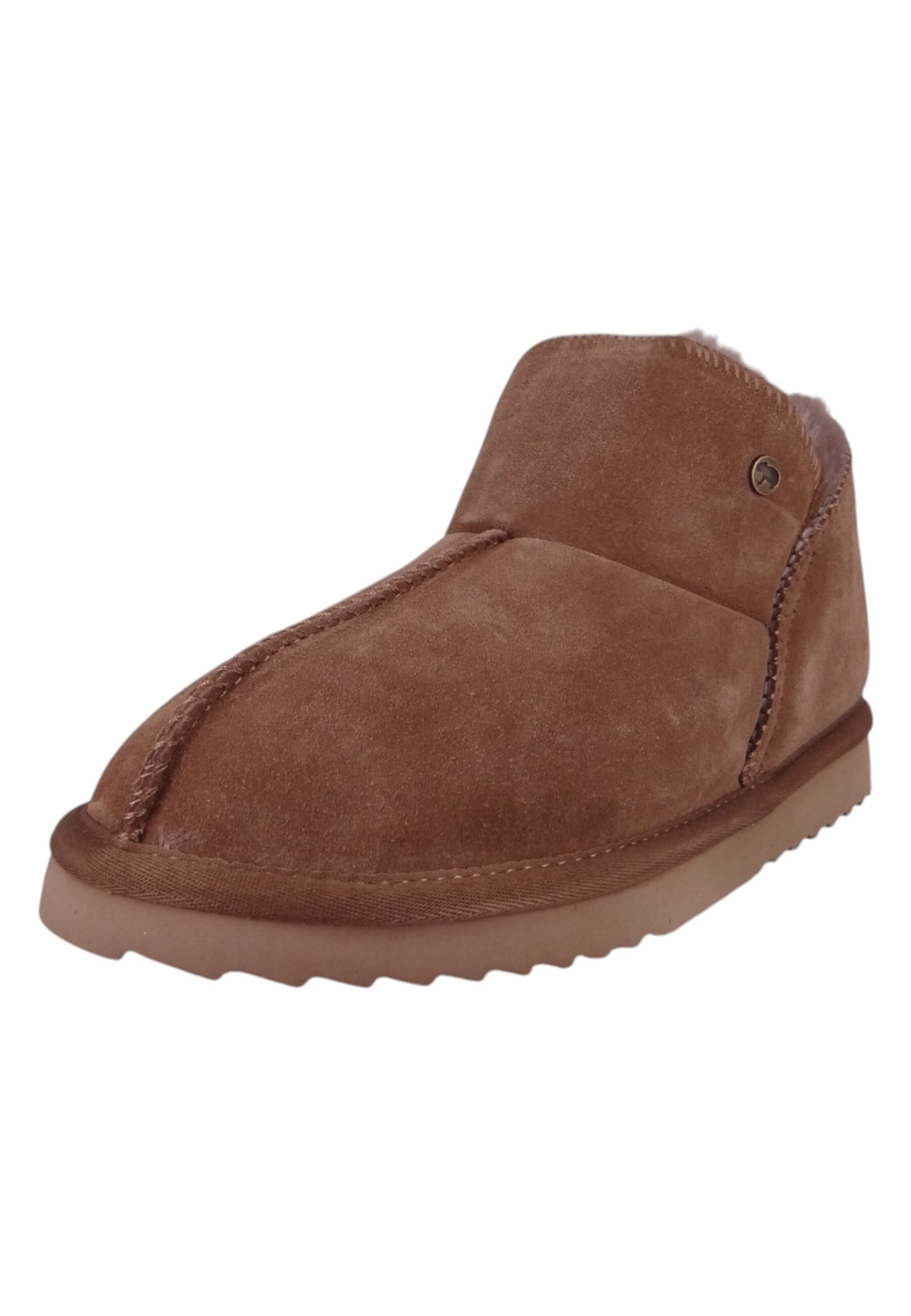 Warmbat Snowboots in Braun: Vorderseite