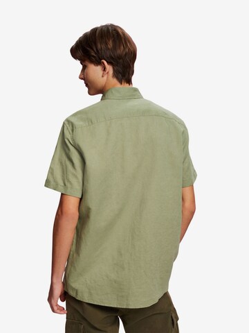 Coupe regular Chemise ESPRIT en vert