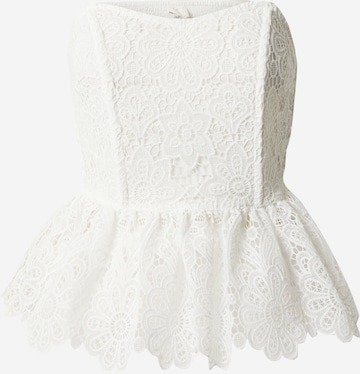 River Island Top in White: front