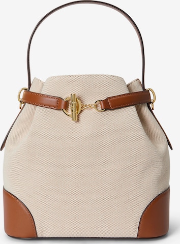 Lauren Ralph Lauren Pussukkalaukku värissä beige: etupuoli