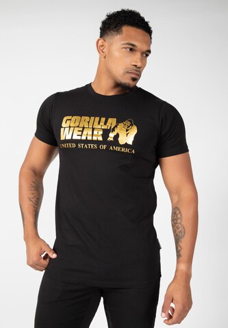 T-Shirt fonctionnel 'Classic' Gorilla Wear en noir