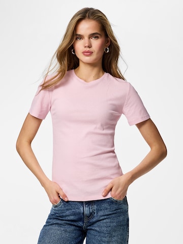 PIECES Shirts 'PCRuka' i pink: forside