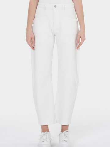 Barrel Jean M.O.D MIRACLE OF DENIM en blanc