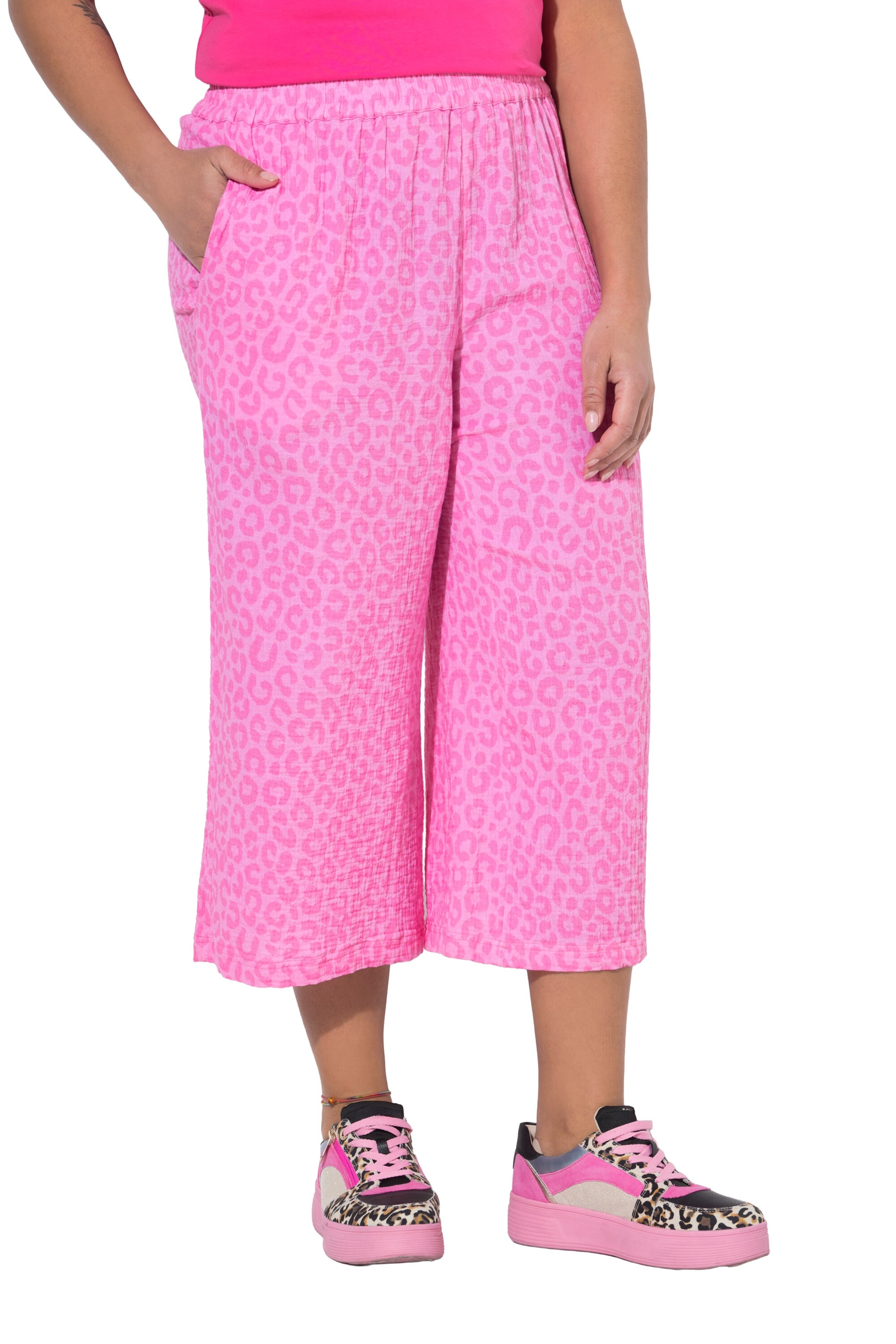 Angel of Style Regular Broek in Roze: voorkant