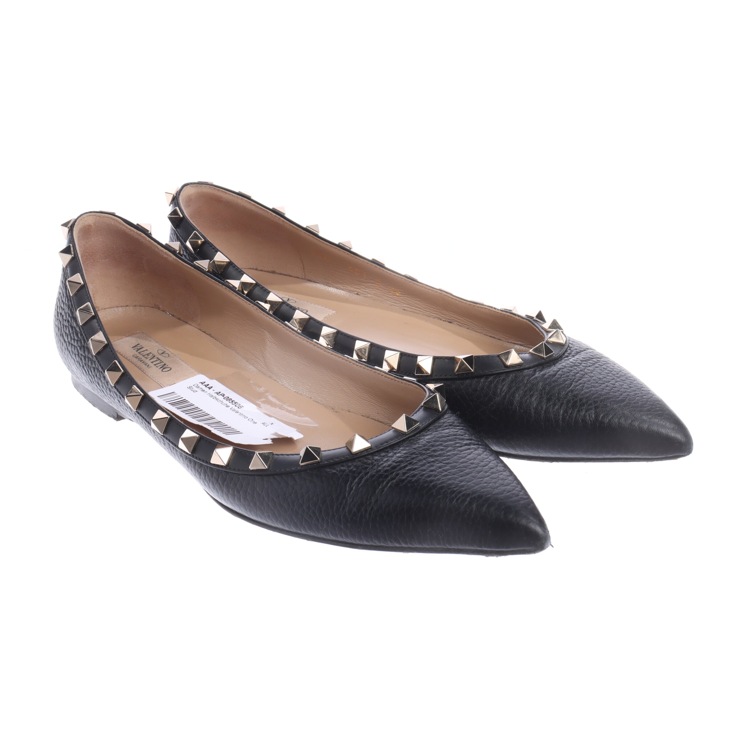 VALENTINO Flats & Loafers in 39 in Black, Item view