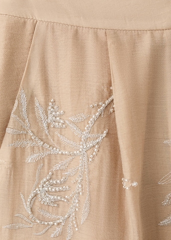MANGO Loosefit Mütze 'Miso' in Beige