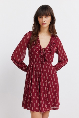 Springfield Jurk in Rood: voorkant