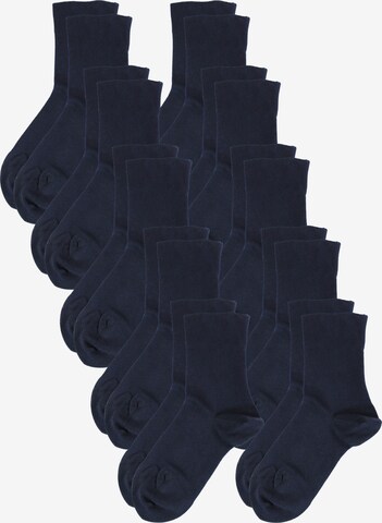 ROGO Socks in Blue: front