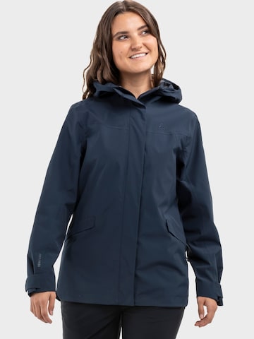 Veste outdoor 'Style Smue' Schöffel en bleu : devant