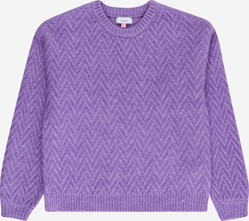 Vero Moda Girl Sweter 'ELLA' w kolorze fioletowy: przód