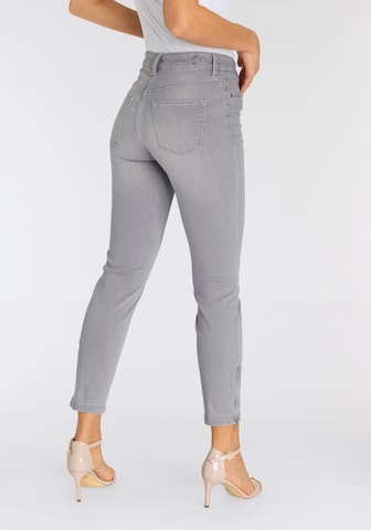 MAC Slimfit Jeans 'Dream Chic' in Grijs