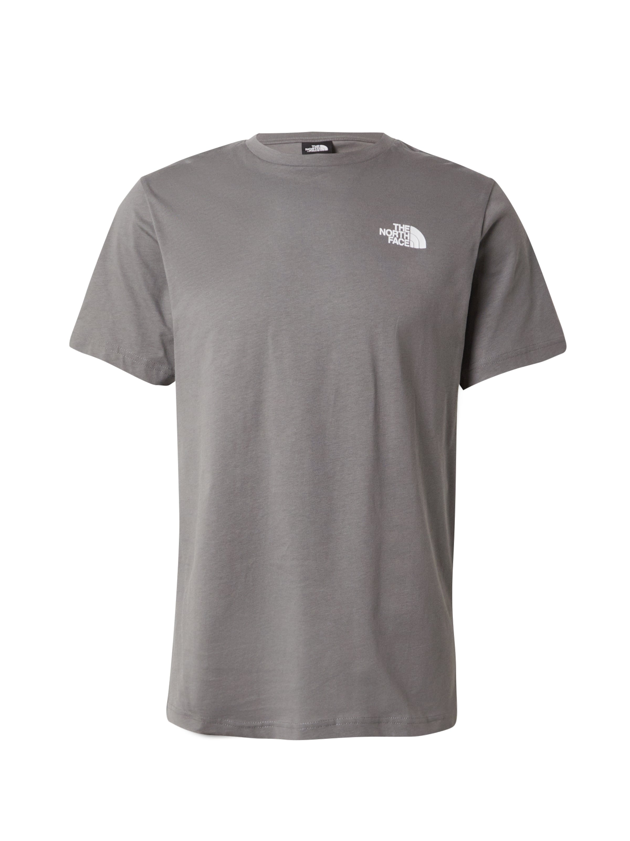 THE NORTH FACE Футболка 'Redbox' в Серый: спереди