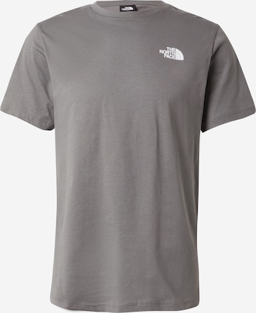 THE NORTH FACE Shirt 'Redbox' in Grey: front