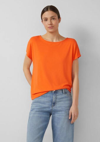 T-shirt s.Oliver en orange : devant