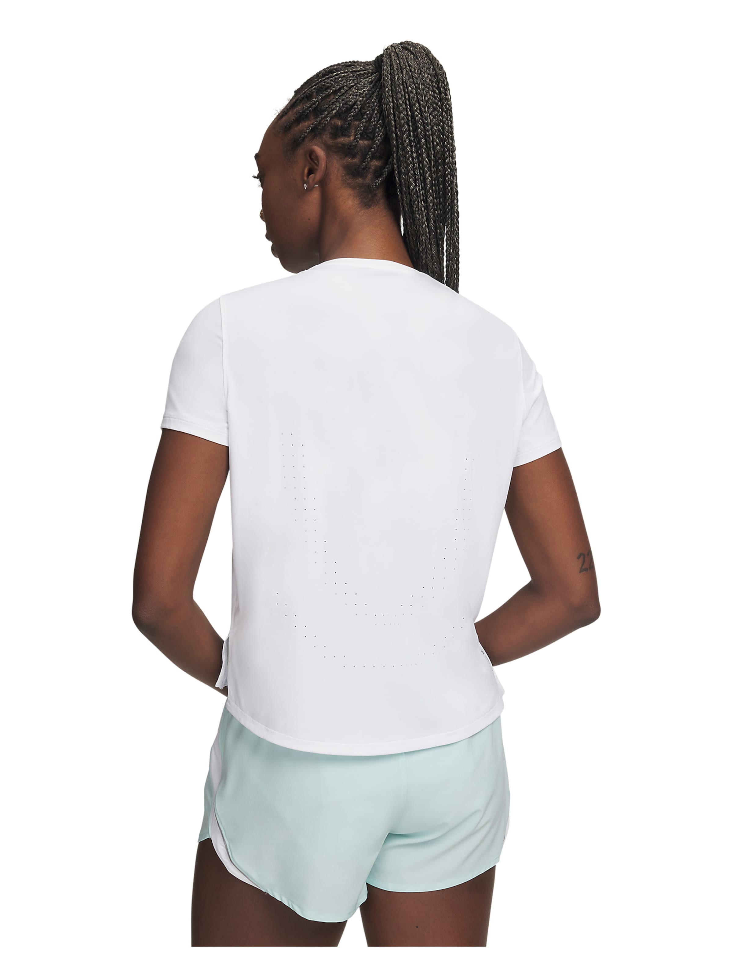 UNDER ARMOUR Functioneel shirt ' UA Velociti ' in Wit