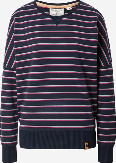 Fli Papigu Sweater majica 'Der 9' u tamno plava / menta / roza, Pregled proizvoda