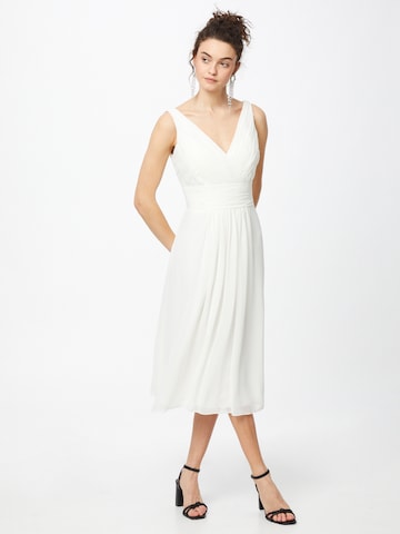 STAR NIGHT Φόρεμα κοκτέιλ σε λευκό