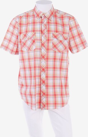 UNBEKANNT Button Up Shirt in L in Red: front