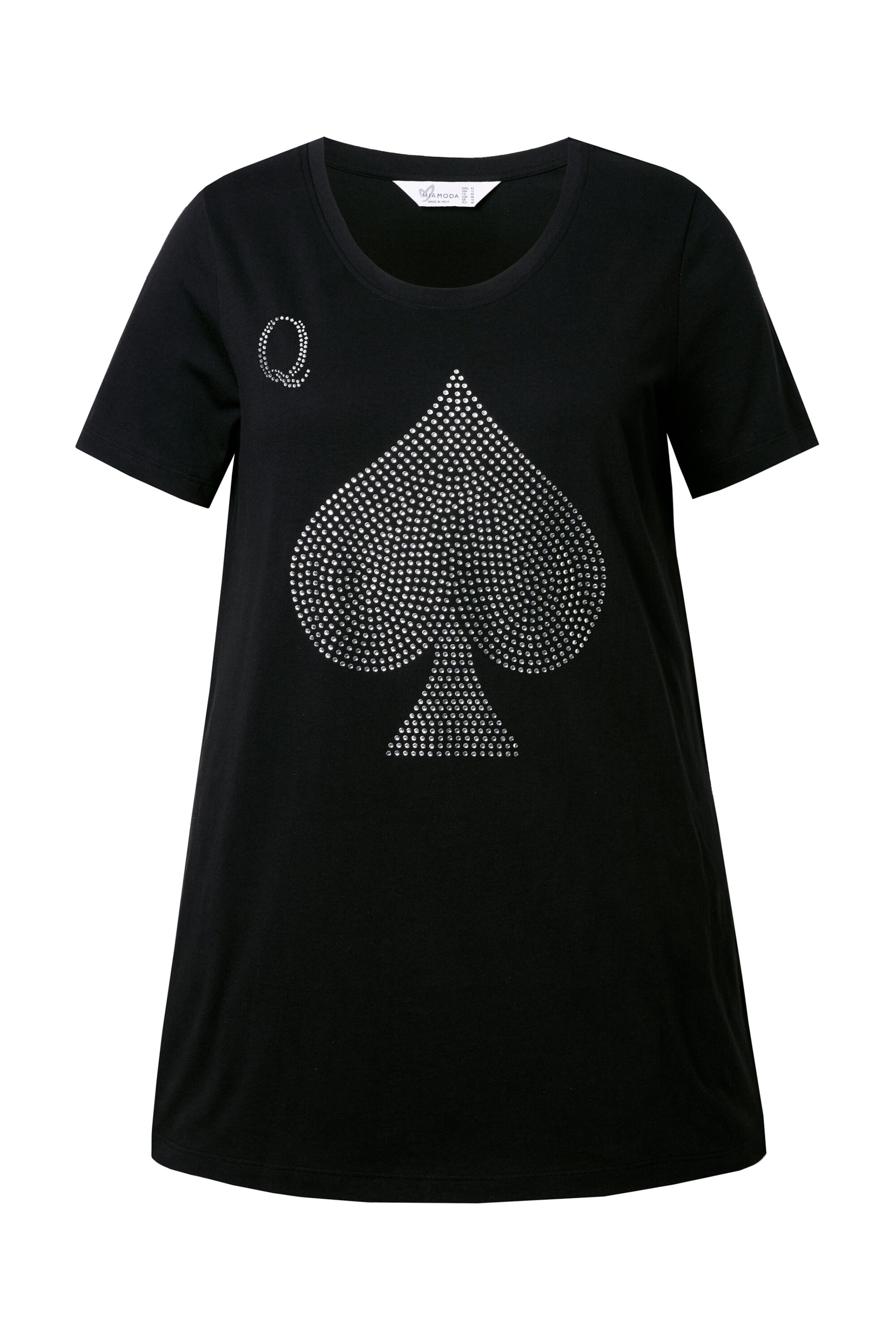 MIAMODA Shirt in Black