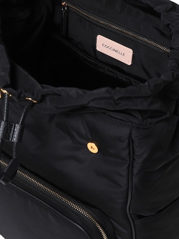 Coccinelle Rugzak 'Coccinelle Campus Puffy Ny Handbag Puffy Nylon Fab' in Zwart