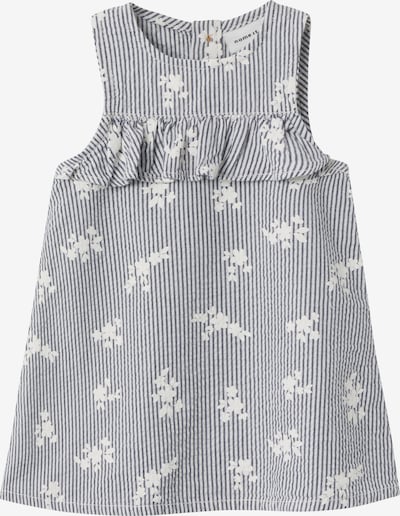 NAME IT Dress 'FESINA SPENCER' in Dusty blue / White, Item view