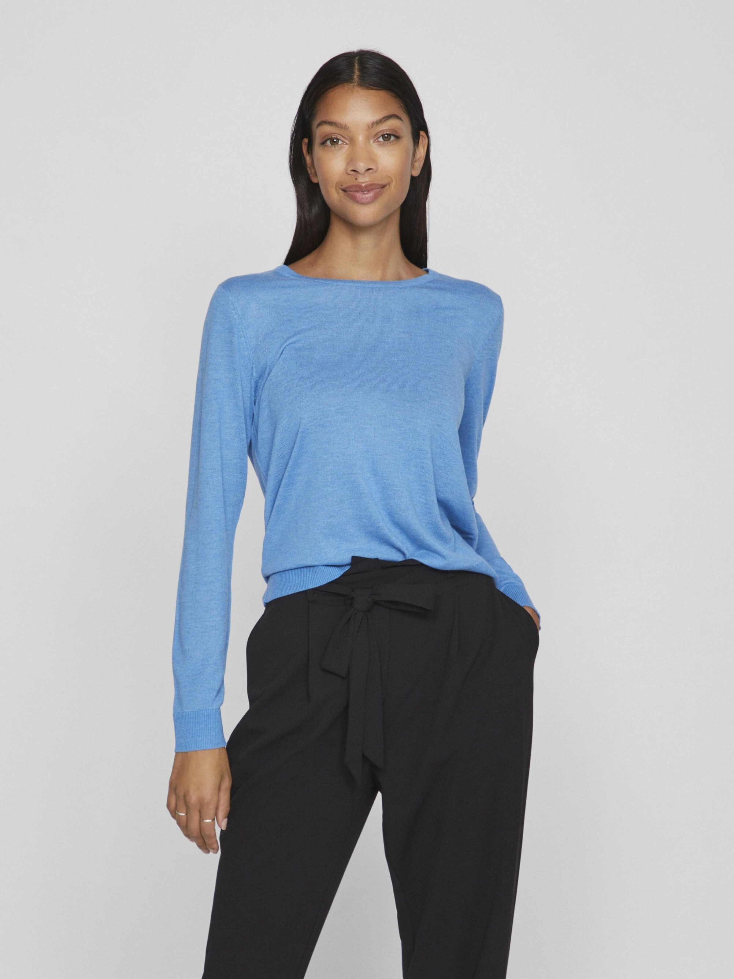VILA Trui in Blauw ABOUT YOU