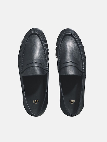 Mocassin The Set en noir