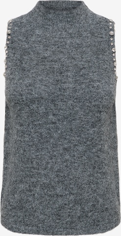 JDY Pullover 'JDYDORA' in Grau: Vorderseite