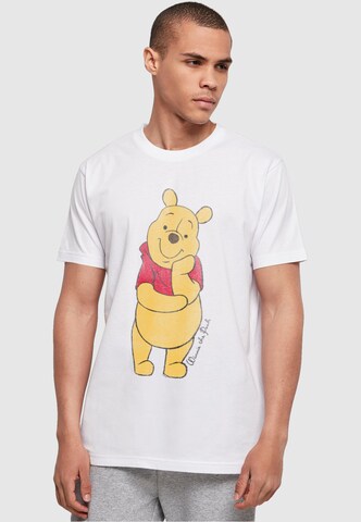 ABSOLUTE CULT Shirt 'Winnie The Pooh' in White: front