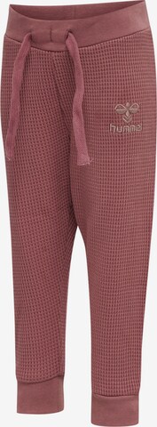 Hummel Tapered Pants in Pink