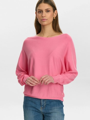 Pull-over 'Daya' NÜMPH en rose : devant